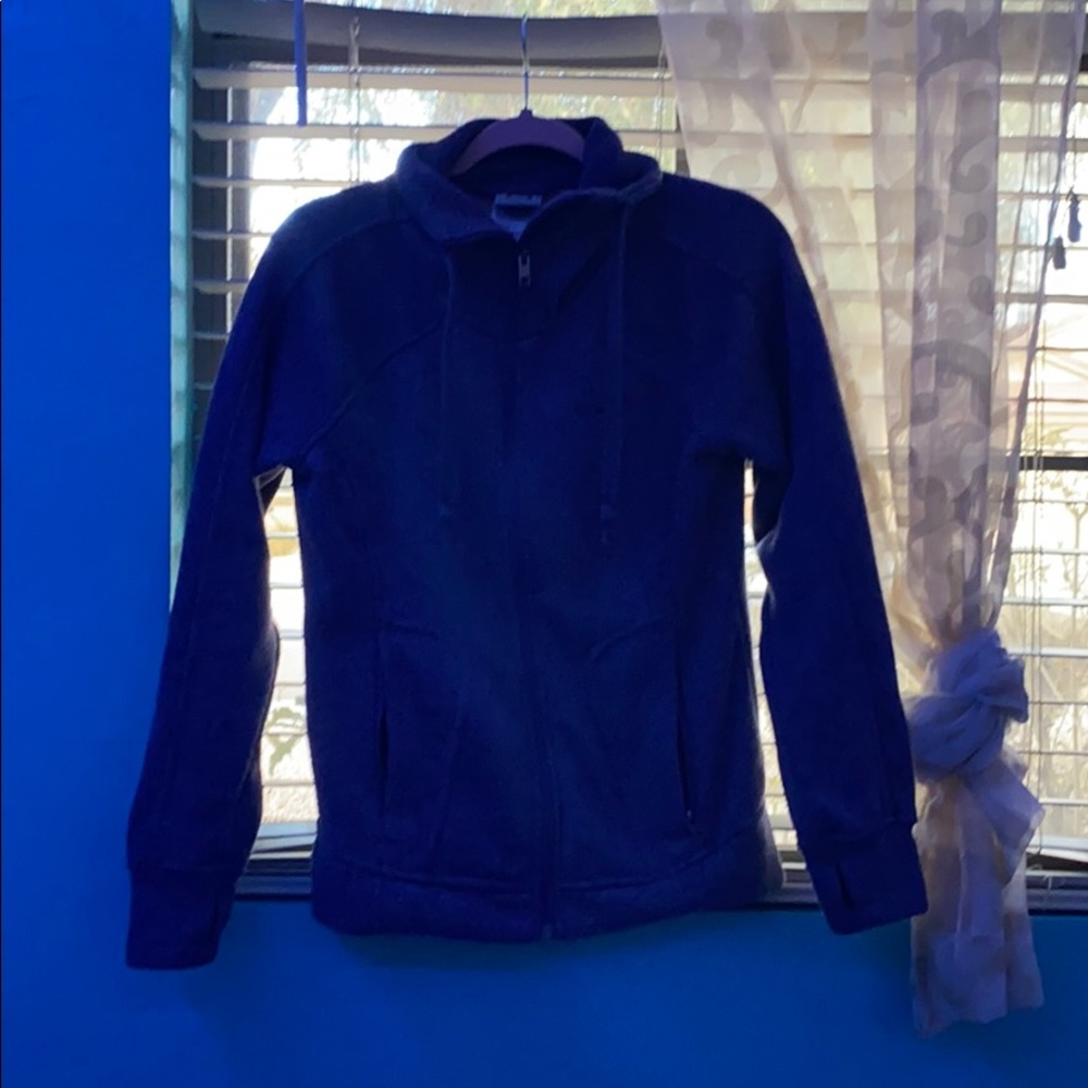 Light purple running jacket